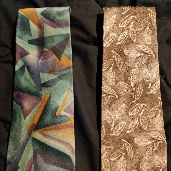 Cambridge Classics Men's Silk Neck Ties Lot of 2 - Picture 3 of 3